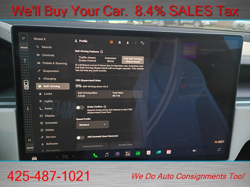 Used 2024 Tesla Model X Plaid AWD/4WD image 30