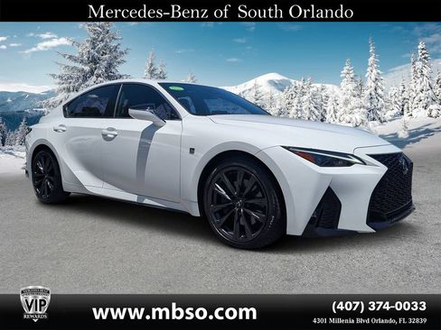 Used 2025 Lexus IS 350 F Sport w/ Accessory Package 2 RWD image 1