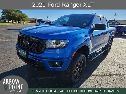 Used 2021 Ford Ranger XLT w/ Equipment Group 301A Mid image 4