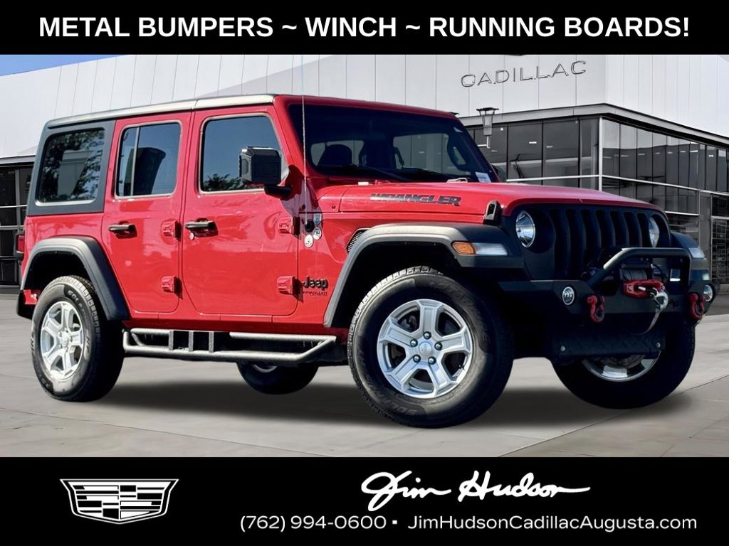 Used 2022 Jeep Wrangler Unlimited Sport AWD/4WD image 1