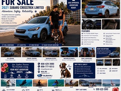 Used 2021 Subaru Crosstrek 2.0i Premium AWD/4WD image 1