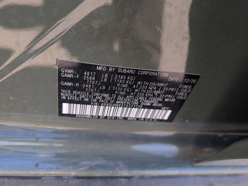 Used 2026 Subaru Crosstrek 2.5i AWD/4WD image 33