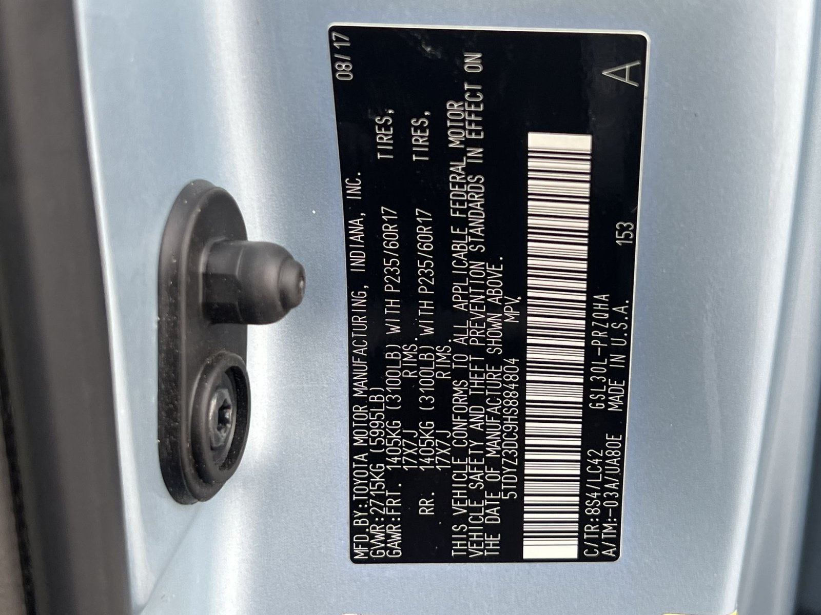 Used 2017 Toyota Sienna XLE w/ XLE Navigation Package FWD image 40