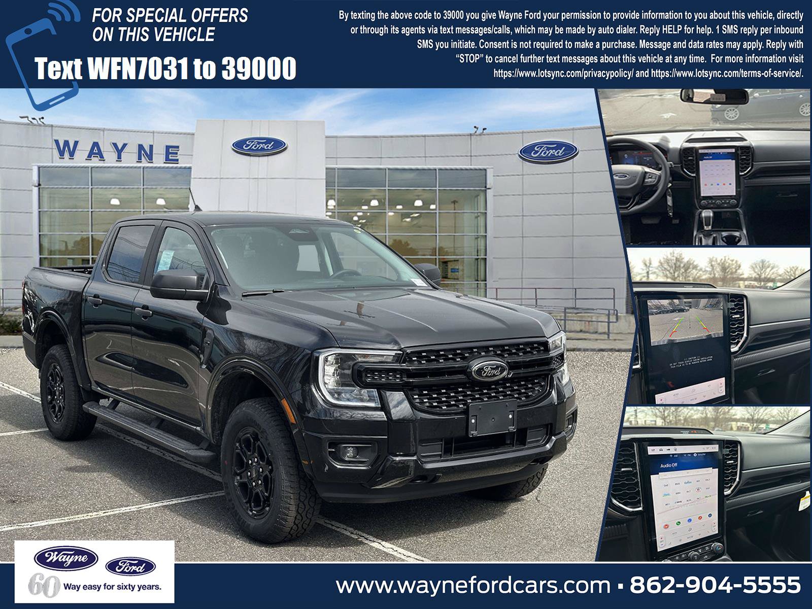 New 2026 Ford Ranger XLT w/ Equipment Group 301A High AWD/4WD image 1