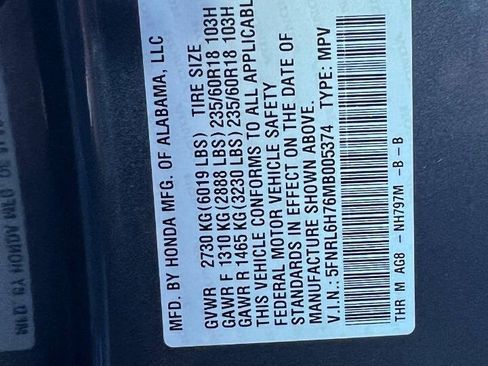 Used 2021 Honda Odyssey EX-L image 17