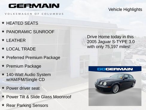 Used 2005 Jaguar S-TYPE 3.0 RWD image 5