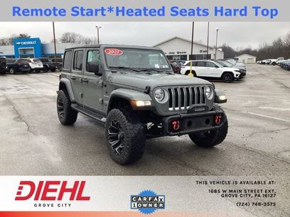 Used 2021 Jeep Wrangler Unlimited Sahara w/ Cold Weather Group
