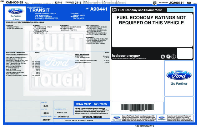 Used 2018 Ford Transit 250 138 RWD image 33