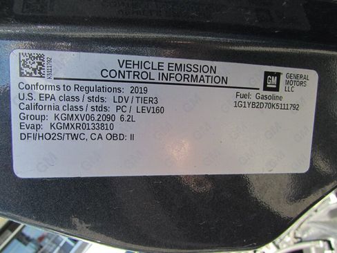 Used 2019 Chevrolet Corvette Stingray Coupe w/ Battery Protection Package image 23