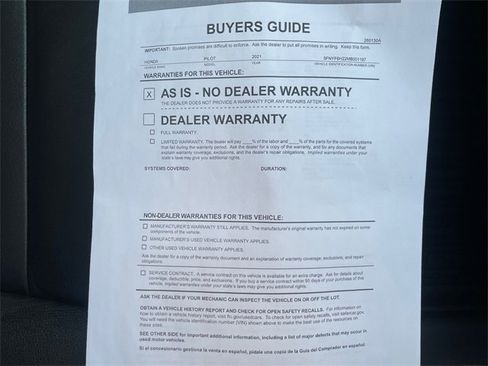 Used 2021 Honda Pilot Special Edition image 50