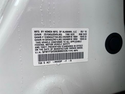 Used 2016 Honda Pilot EX-L image 13