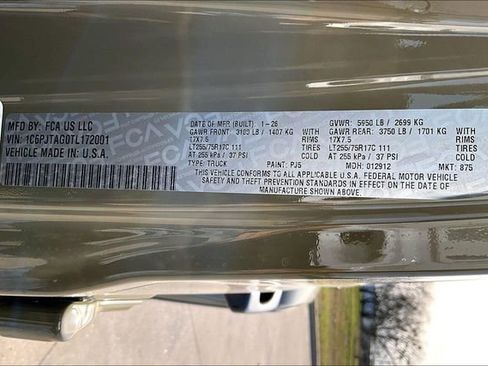 New 2026 Jeep Gladiator Willys image 17