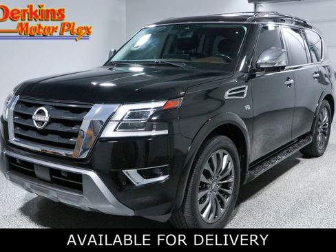 Used 2021 Nissan Armada Platinum RWD image 1