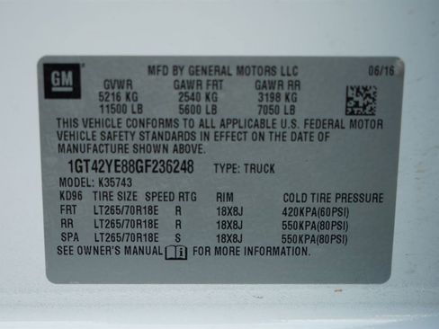 Used 2016 GMC Sierra 3500 Denali w/ Duramax Plus Package image 41