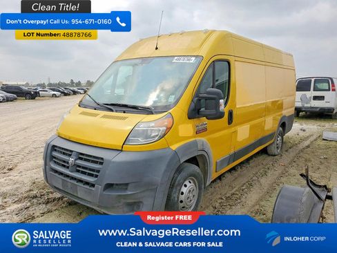Used 2016 RAM ProMaster 3500 FWD image 1