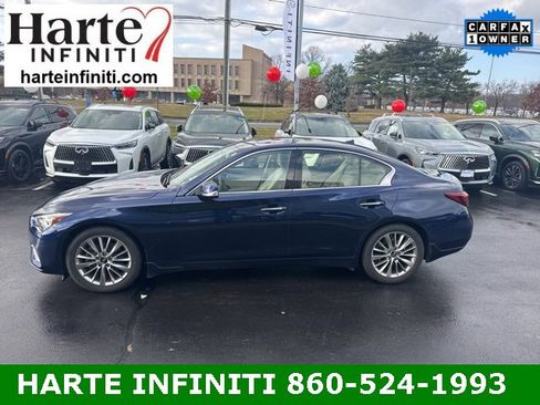 Certified 2022 INFINITI Q50 Luxe w/ Cargo Package image 8