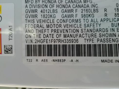 Used 2024 Honda Civic Touring image 53