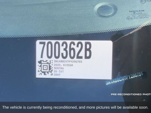 Used 2023 Nissan Sentra SV w/ All-Weather Package FWD image 19