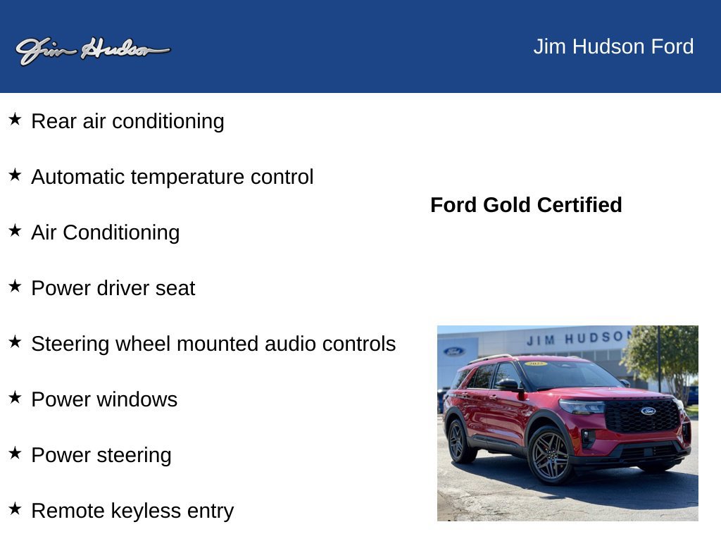 Used 2025 Ford Explorer ST-Line w/ ST-Line Street Pack AWD/4WD image 13