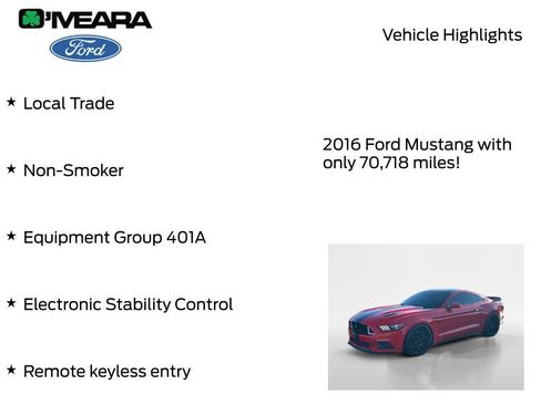 Used 2016 Ford Mustang GT Premium w/ GT Performance Package RWD image 8