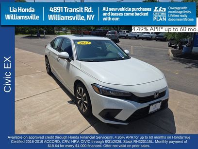 Certified 2024 Honda Civic EX