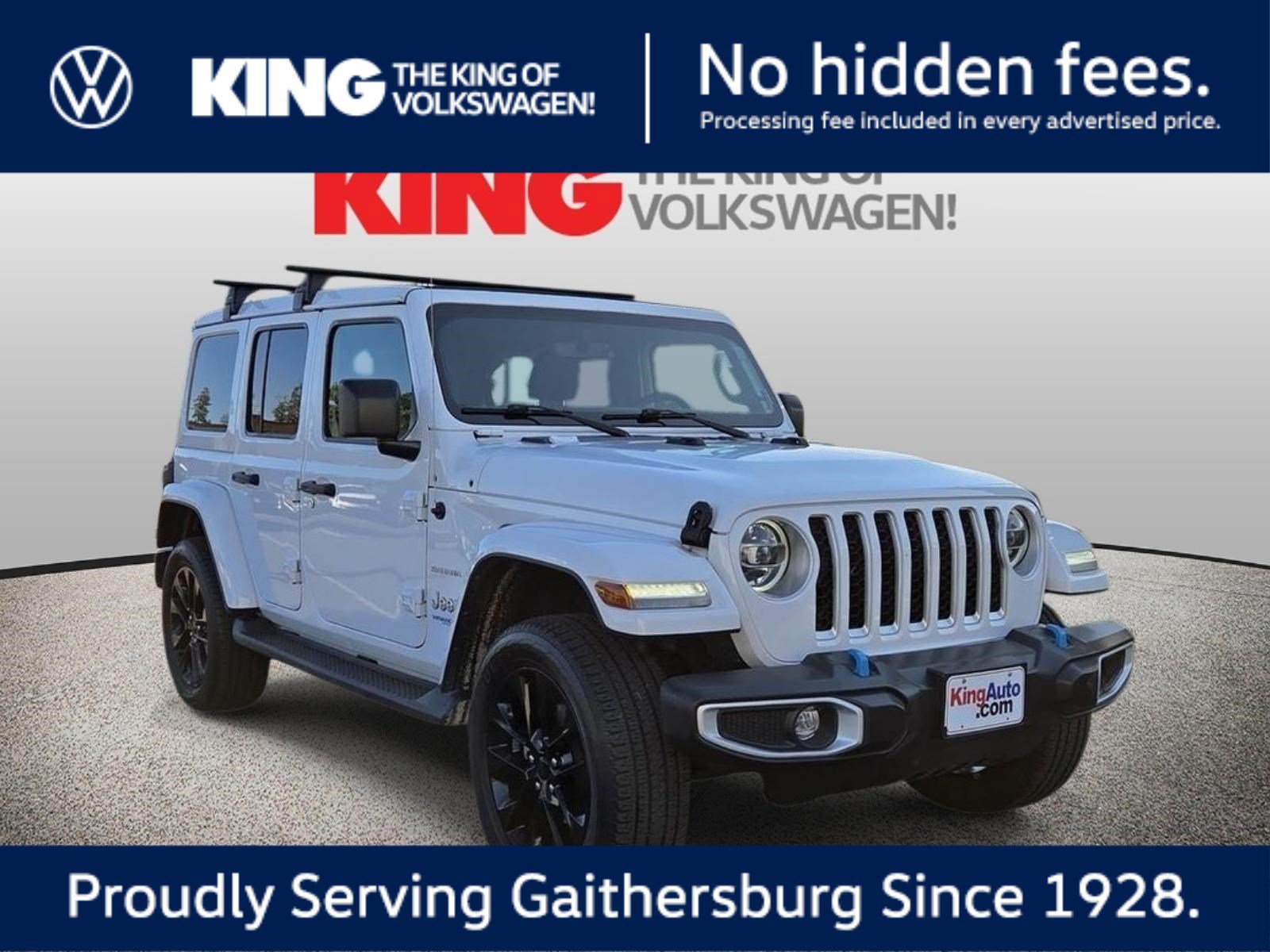 Used 2022 Jeep Wrangler Unlimited Sahara w/ Cold Weather Group AWD/4WD image 1
