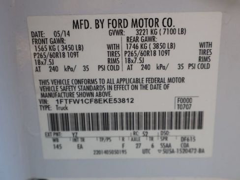 Used 2014 Ford F150 Lariat RWD image 37
