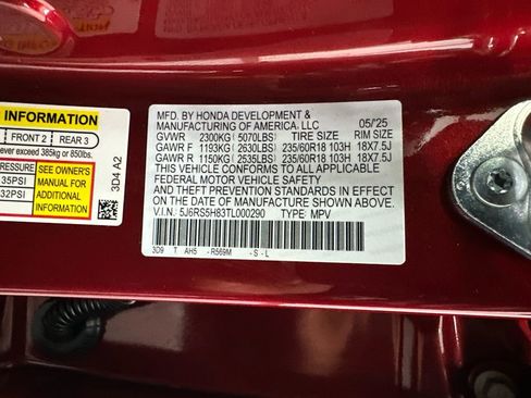 New 2026 Honda CR-V Sport-L image 37