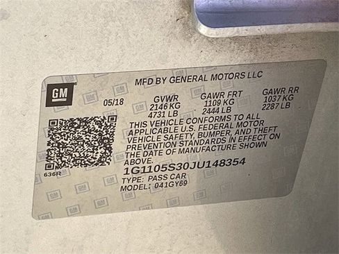 Used 2018 Chevrolet Impala LT image 28