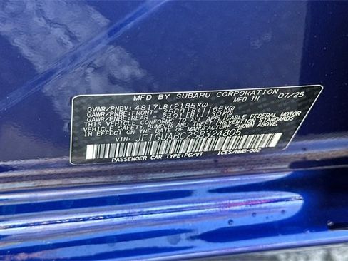 Used 2025 Subaru Impreza 2.0i image 33