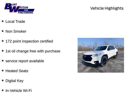 Used 2021 Chevrolet Traverse LS w/ LPO, Floor Liner Package image 10