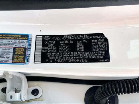 Used 2025 Hyundai Tucson SEL AWD/4WD image 33