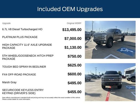 Used 2026 Ford F250 Platinum w/ Platinum Plus Package AWD/4WD image 11