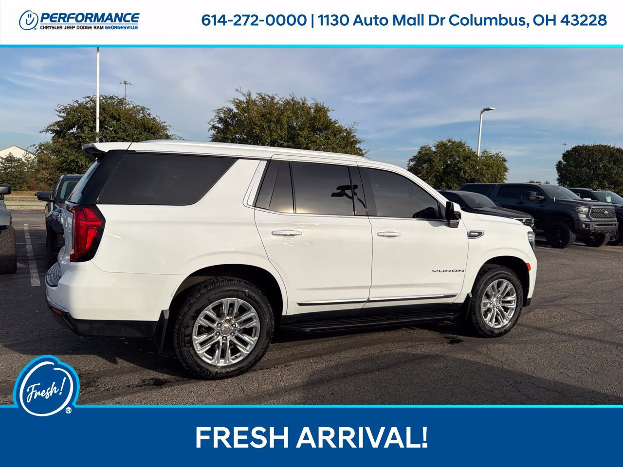 Used 2021 GMC Yukon SLT w/ SLT Luxury Package AWD/4WD image 12