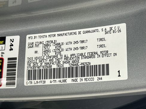 Used 2026 Toyota Tacoma SR5 RWD image 12