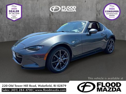 Used 2019 MAZDA MX-5 Miata RF Grand Touring RWD image 1
