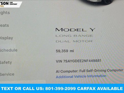 Used 2022 Tesla Model Y Long Range AWD/4WD image 6