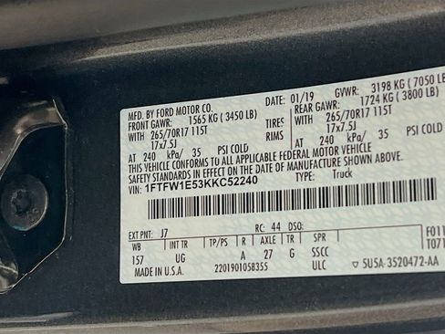 Used 2019 Ford F150 XLT AWD/4WD image 26