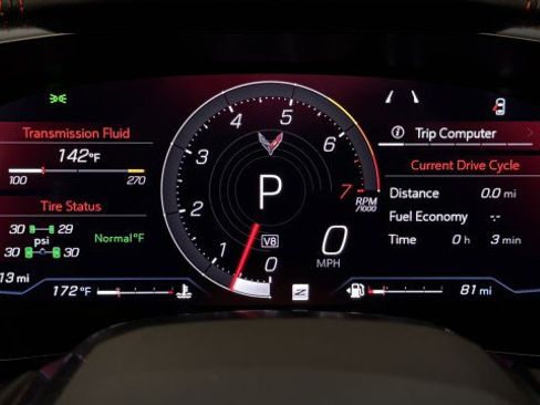 Used 2024 Chevrolet Corvette Stingray Preferred Cpe w/ Stealth Interior Trim Package image 12