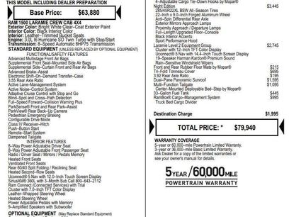 Used 2025 RAM 1500 Laramie w/ Night Edition