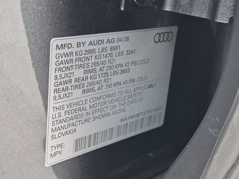 New 2026 Audi Q7 3.0T Prestige AWD/4WD image 18