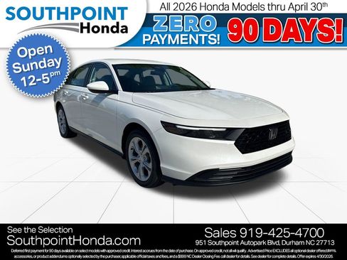 New 2026 Honda Accord LX image 1