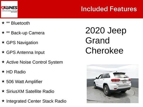 Used 2020 Jeep Grand Cherokee Limited w/ Luxury Group II AWD/4WD image 2