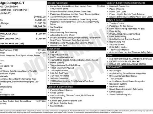 Used 2021 Dodge Durango R/T w/ Blacktop Package AWD/4WD image 2