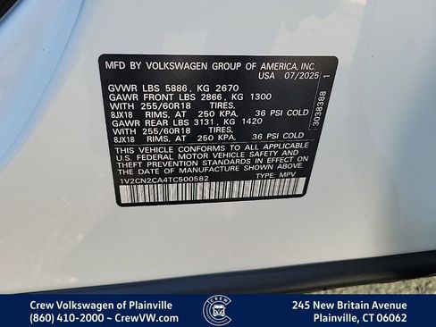 New 2026 Volkswagen Atlas Peak Edition image 23