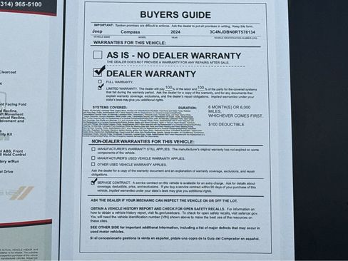 Certified 2024 Jeep Compass Latitude image 26