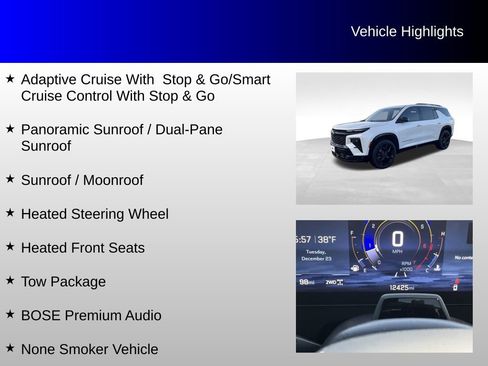 Used 2025 Chevrolet Traverse RS image 8