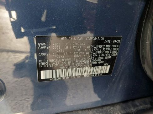 Used 2023 Subaru Outback Premium image 29