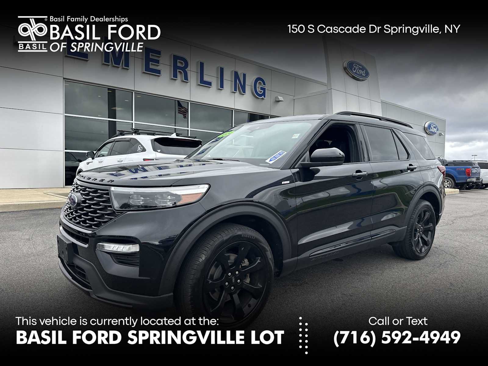 Used 2024 Ford Explorer ST-Line w/ Class IV Trailer Tow Package AWD/4WD image 1