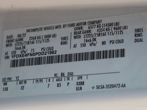 Used 2023 Ford E-450 and Econoline 450 Super Duty w/ Power Windows & Locks Group RWD image 45